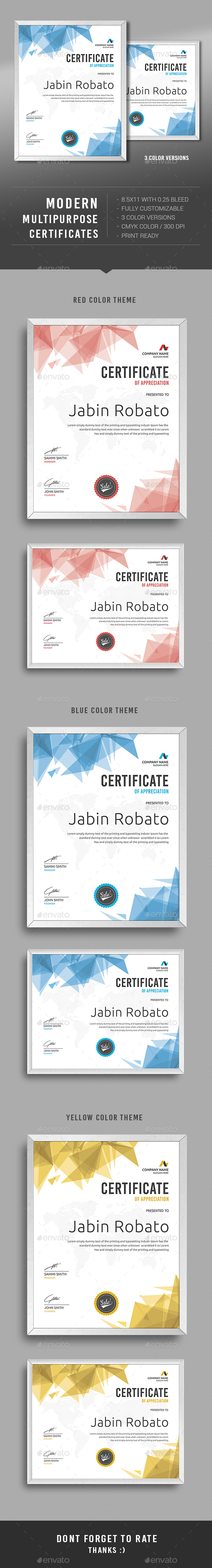 Certificate - Certificates Stationery
