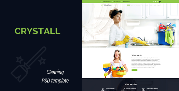 Crystall - Cleaning - ThemeForest 16977713
