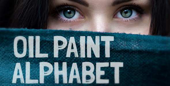 Oil Painting Alphabet - VideoHive 17373276