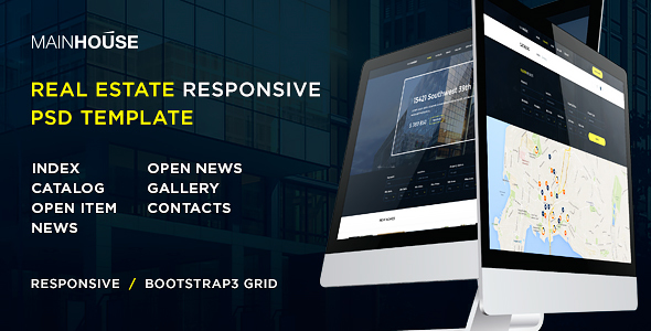 Mat House – 21 responsive Real Estate template - Business Corporate