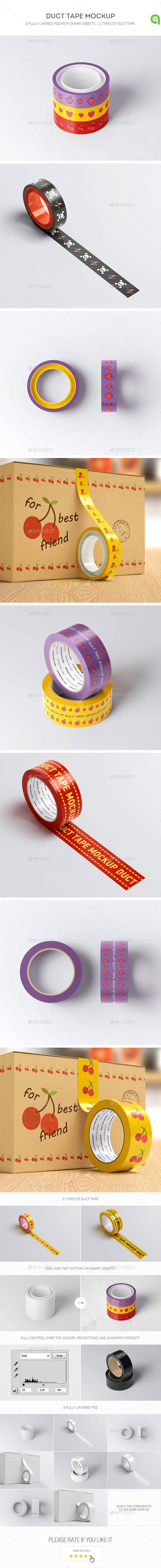 Download Duct Tape Mock Up By Ayashi Graphicriver