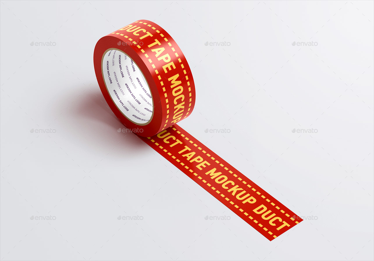 Download Free Duct Tape Mockup / Free Duct Tape Mockup For Duct Tape Design Projects ... : Free for ...