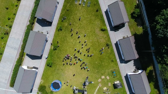 People Walk On The Grass alt