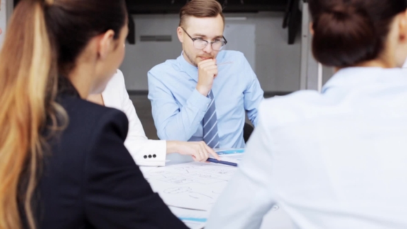 Business Team With Scheme Meeting At Office 40 alt