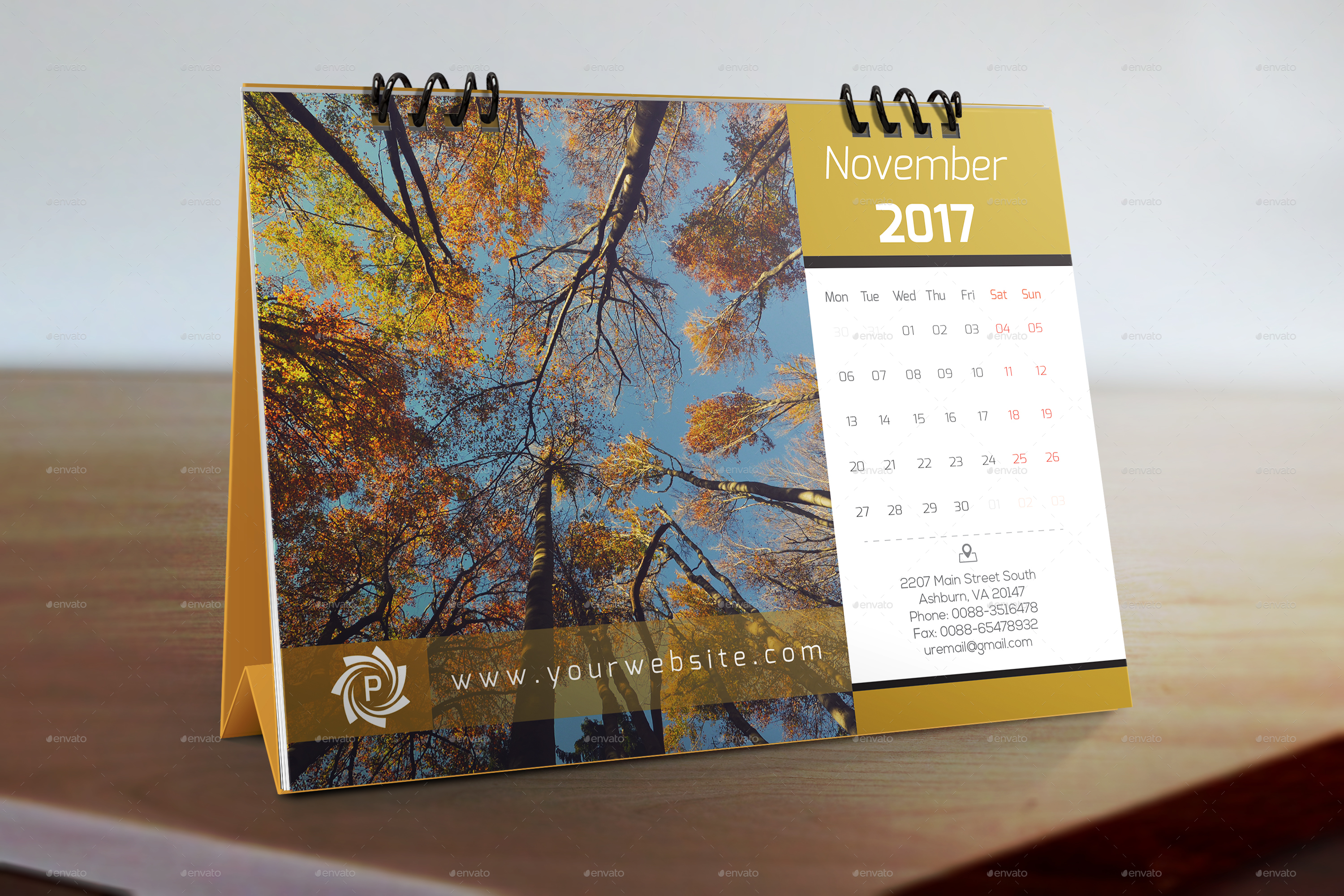 table calendars 2017