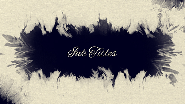 Ink Titles - VideoHive 17386465