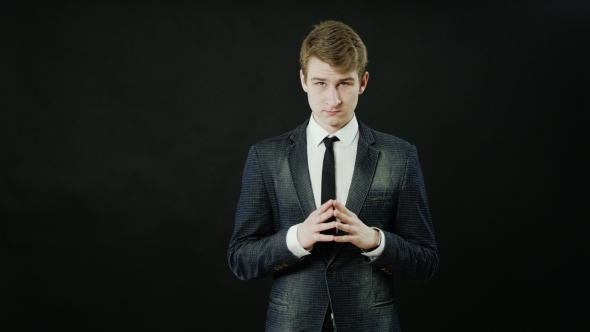 Young Man Is Scheming Something alt