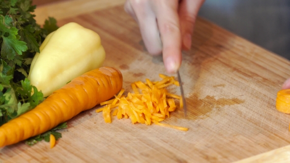 Chopped Vegetables 