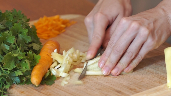 Chopped Vegetables 