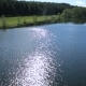 Flying Over The River In The Summer - VideoHive Item for Sale