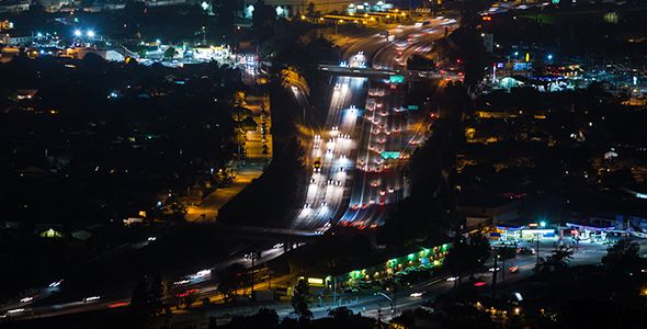 Los Angeles Freeway Night  alt