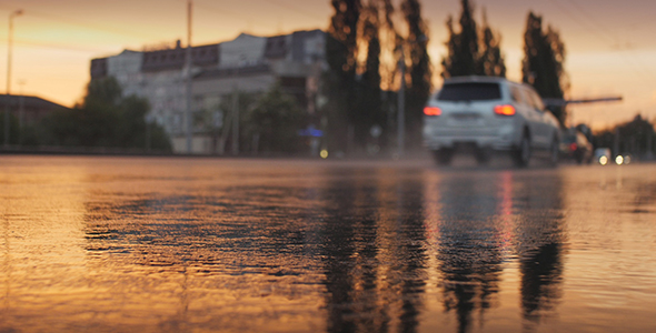 Sunset On the Road alt