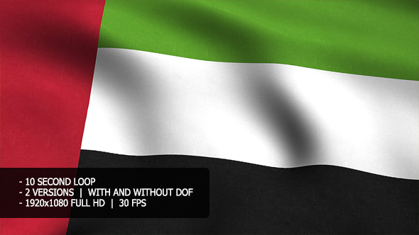 United Arab Emirates Flag Background alt