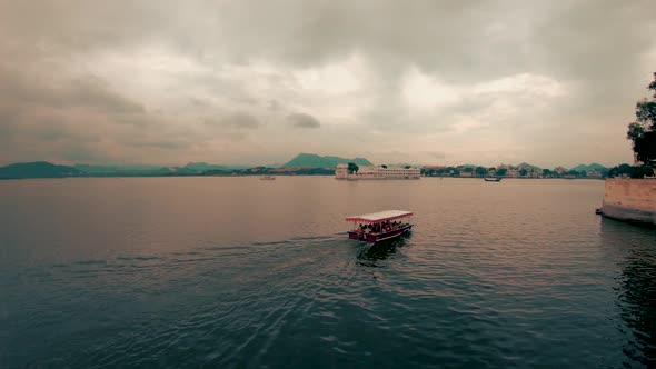 Time Lapse of  Lake Pichola in Udaipur