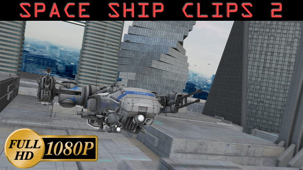 Space Ship Clips II 