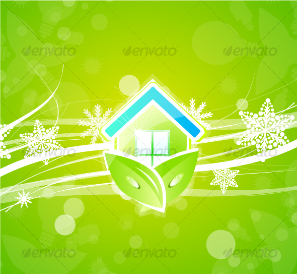 Green design with Christmas idea - Nature Conceptual