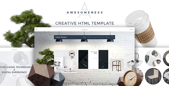 Awesomeness - Agency & Portfolio responsvie Template