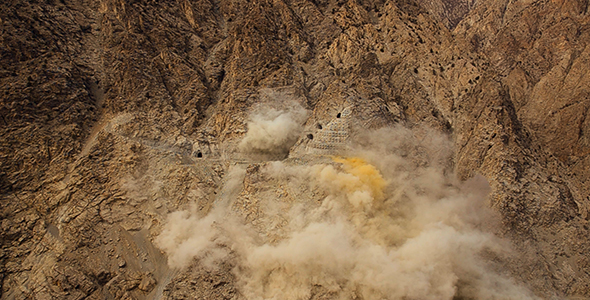Blasting of Rocks alt
