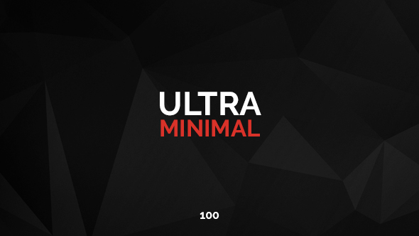 100 Ultra Minimal - VideoHive 17360653