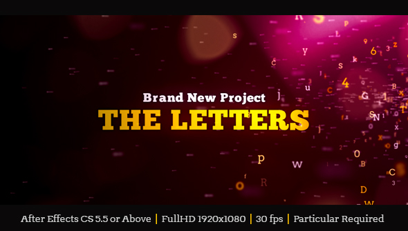 The Letters - VideoHive 17415909