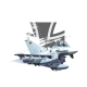 Cartoon Military Airplane