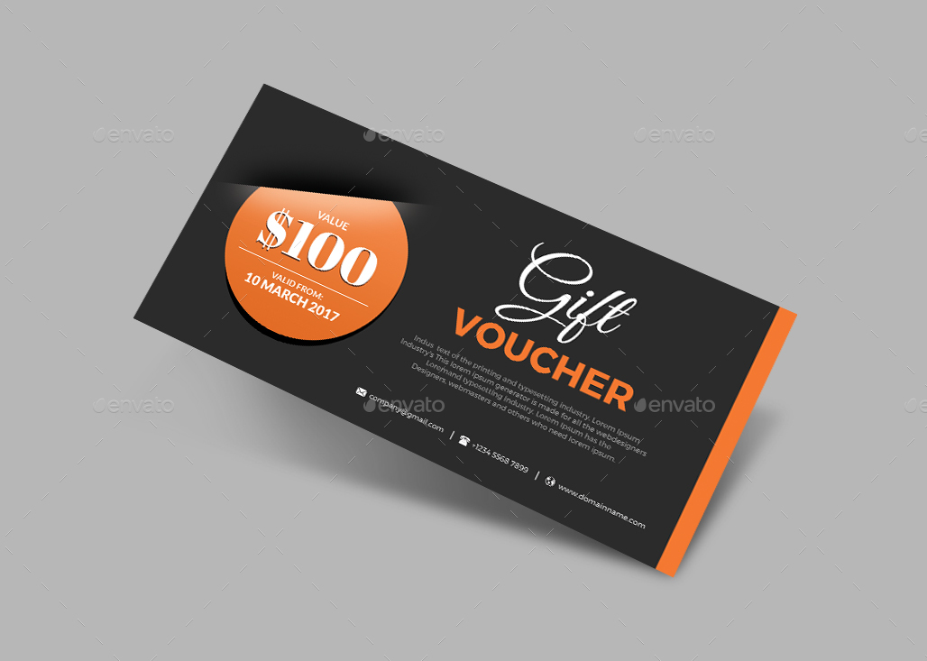 Gift Voucher, Print Templates | GraphicRiver