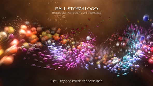 Storm Ball Logo - VideoHive 17426857