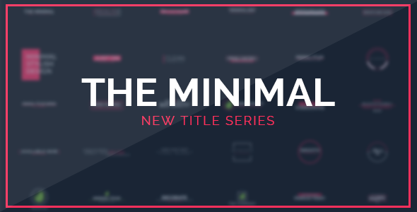 The Minimal - VideoHive 17427141