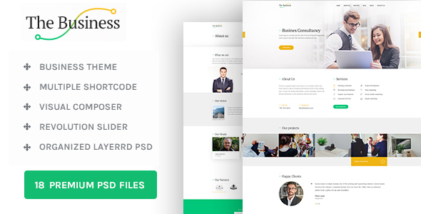 The Business - ThemeForest 17428962