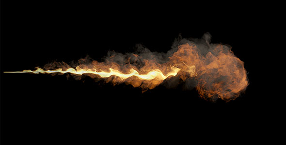 Flame Burst, Motion Graphics | VideoHive