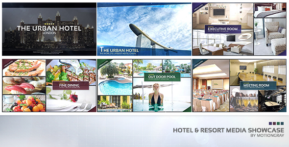 HotelResort Media Showcase - VideoHive 17390960