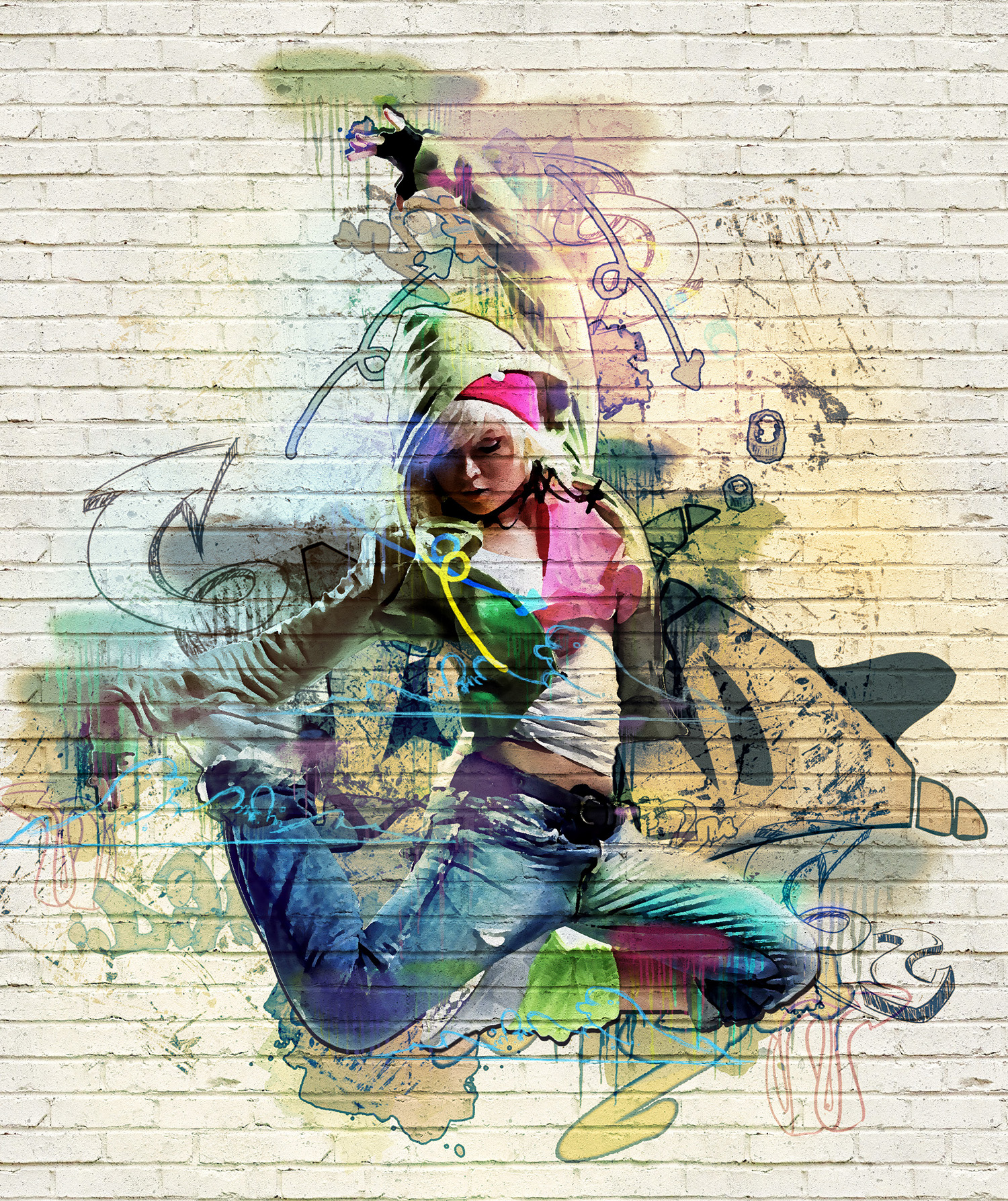 Street Art  Photoshop  Action  by IndWorks GraphicRiver
