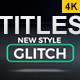 37 Distortion Glitch Titles - VideoHive Item for Sale