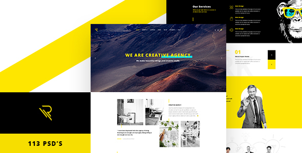 Reticulum - Creative - ThemeForest 17048683