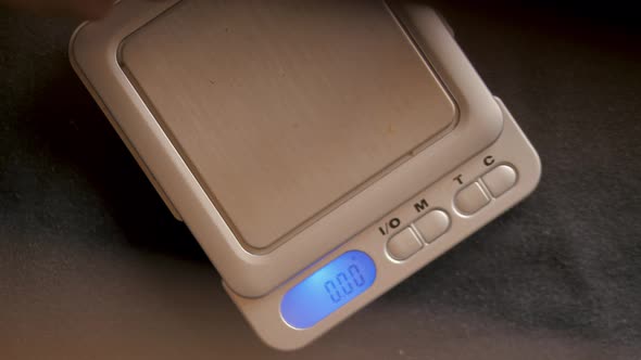 Cones of Cannabis Flowers on the Scales alt