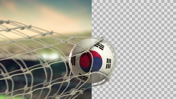 Soccer Ball Scoring Goal Day - Korea Republic