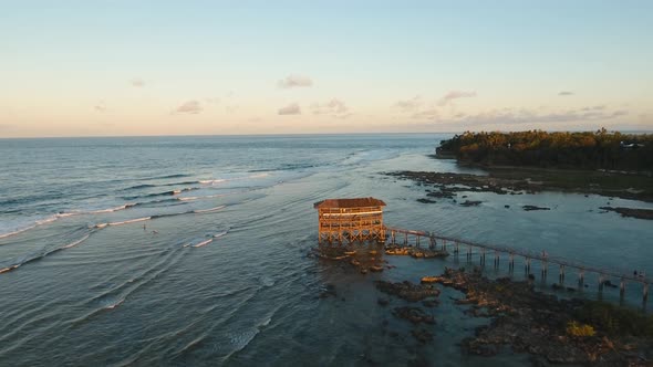 Coast of the Sea with Surf alt