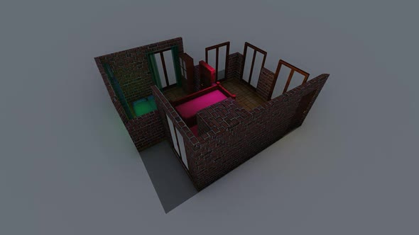 Isometric bedroom alt