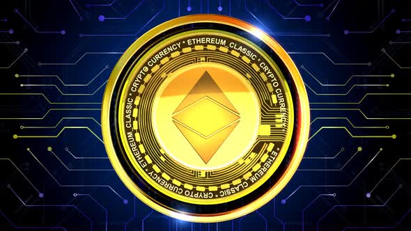 Ethereum Classic Cryptocurrency Symbol alt