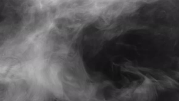 Large Swirl Of Smoke Stream