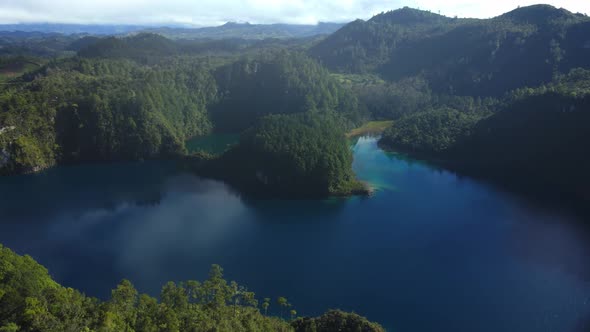 Lagunas Montebello in Chiapas Mexico