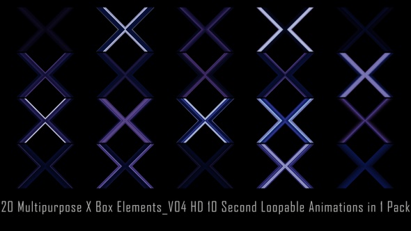 Multipurpose X Box  Elements  V04