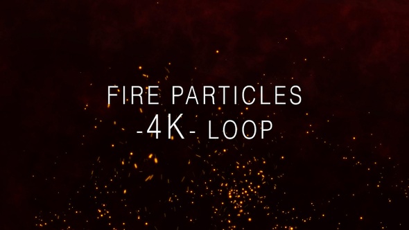 Fire Particles 4K alt