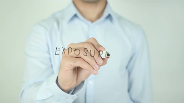 Exposure, Writing On Screen alt