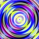 VJ Loop Rotation of abstract multicolored circles