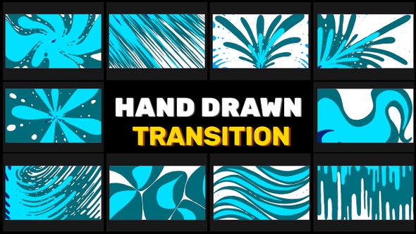 Hand Drawn Transition // Motion Graphics