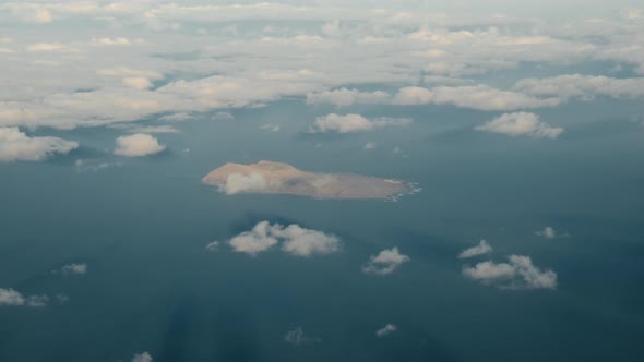 Clouds and Sky View From the Plane alt