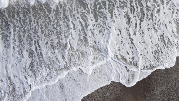 Sea Near the Coast - Close-up Aerial View of the Coastal Seascape alt