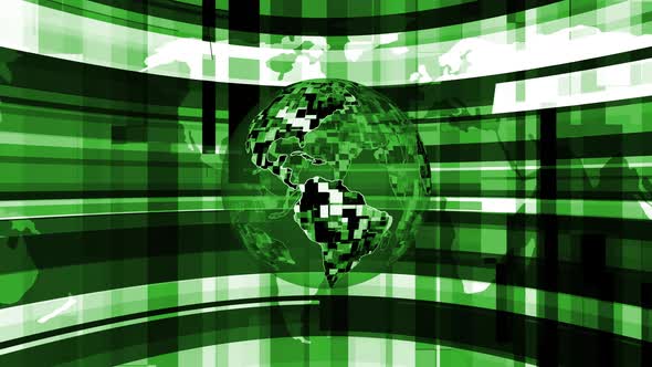 Green Digital News Animated Background alt