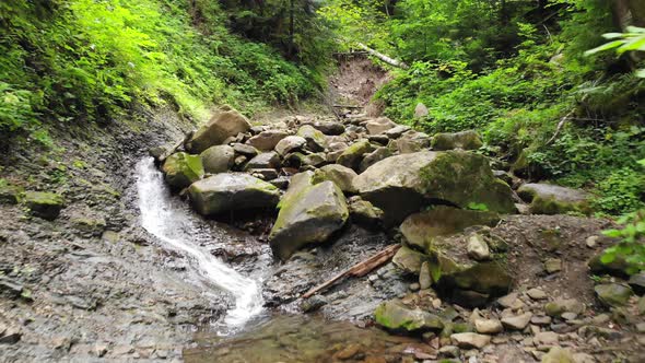 Mountain Stream Waterfall